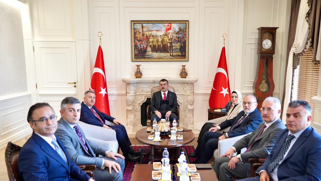 Millî Eğitim Bakanımız Sayın Yusuf TEKİN İzmir'de Çeşitli Ziyaretlerde Bulundu.