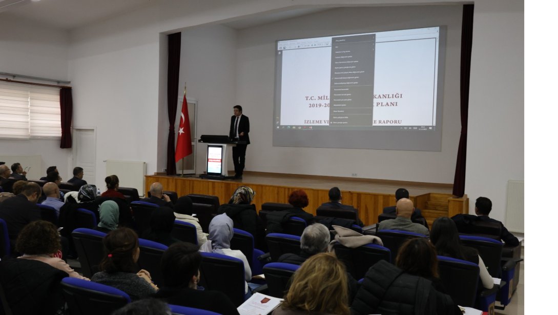 MEB 2019-2023 Stratejik Plan İzleme ve Değerlendirme Toplantısı 21 Aralık 2023 Tarihinde Ankara Hizmetiçi Eğitim Enstitüsünde Yapıldı