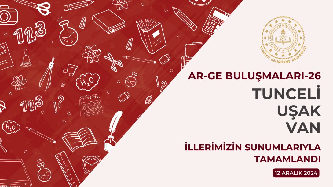 AR-GE Buluşmaları Programının Yirmi Altıncısı Gerçekleştirildi.