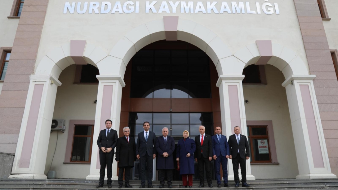 Strateji Geliştirme Başkanımız Sayın Ercan TÜRK, 6 Şubat Depremlerinin 2. Yıl Dönümünde Gaziantep'te Ziyaretlerde Bulundu.