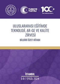 Uluslararası Eğitimde Teknoloji, AR-GE ve Kalite Zirvesi Bildiri Özet Kitabı