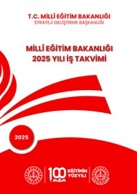 MİLLÎ EĞİTİM BAKANLIĞI 2025 İŞ TAKVİMİ