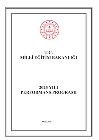 MİLLÎ EĞİTİM BAKANLIĞI 2025 YILI PERFORMANS PROGRAMI