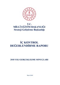 İÇ KONTROL SİSTEMİ DEĞERLENDİRME RAPORU 2018